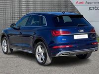 Used Audi Q5 S-Line 200 HP (147 kW) 2023 Blue SUV