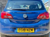 Begagnad Vauxhall Corsa 90 HK (66 kW) 2018 Blå Halvkombi