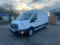 Used Ford Transit 130 HP (95 kW) 2018 White Van