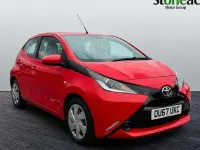 Used Toyota Aygo X-play 69 HP (50 kW) 2017 Red Hatchback