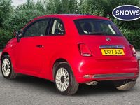 Used Fiat 500 Lounge 69 HP (50 kW) 2017 Red Hatchback