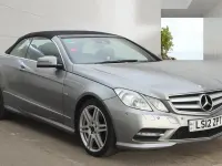 Used Mercedes E250 2012 Silver Cabriolet