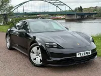 Used Porsche Taycan Performance Package 300 kW (408 HP) 2023 Black Sedan