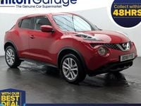 Used Nissan Juke Acenta 116 HP (85 kW) 2018 Red SUV