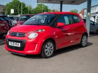 Used Citroën C1 Feel 68 HP (50 kW) 2015 Red Hatchback
