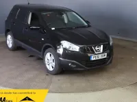 Used Nissan Qashqai +2 Acenta 110 HP (80 kW) 2011 Black SUV