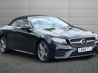 Used Mercedes E400 AMG Line Premium 333 HP (244 kW) 2018 Black Cabriolet