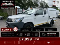 Used Toyota HiLux Active 150 HP (110 kW) 2018 White Pickup