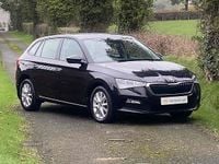 Used Skoda Scala SE 95 HP (69 kW) 2022 Black Hatchback