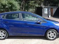 Used Ford Fiesta Zetec 82 HP (60 kW) 2014 Blue Hatchback