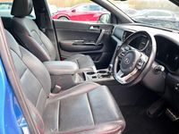 Used Kia Sportage GT-Line S 134 HP (98 kW) 2019 Blue SUV