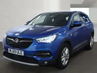 Used Vauxhall Grandland X Business Edition 130 HP (95 kW) 2020 Blue SUV