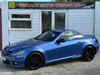 Used Mercedes SLK280 2009 Blue Cabriolet