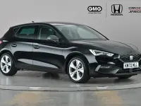 Used Seat Leon FR 110 HP (80 kW) 2022 Black Hatchback