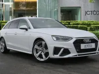 Used Audi A4 S-Line 200 HP (147 kW) 2024 White Estate