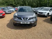 Używany Nissan Juke N-Connecta 110 KM (80 kW) 2016 Szary SUV