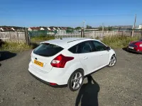 Used Ford Focus Titanium 2011 White Hatchback