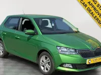 Used Skoda Fabia SE 110 HP (80 kW) 2019 Green Hatchback