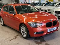 Usado BMW 116 Efficient Dynamics 2013 Naranja Utilitario