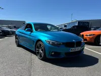 Usado BMW 420 M Sport 187 HP (137 kW) 2020 Azul Coupé