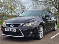 Used Lexus CT200h 2015 Black Hatchback