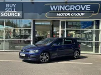Used VW Golf VII R-line 150 HP (110 kW) 2019 Blue Hatchback