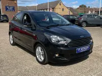 Used Ford Ka Plus Zetec 69 HP (50 kW) 2016 Black Hatchback