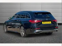 Używany Mercedes C220 AMG line 196 KM (144 kW) 2023 Czarny Kombi