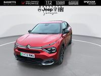 Begagnad Citroën e-C4 Shine 100 kW (136 HK) 2022 Röd Halvkombi