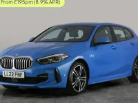 Used BMW 116 M Sport 116 HP (85 kW) 2022 Blue Hatchback