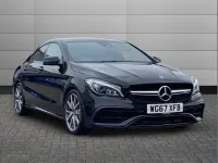 Used Mercedes CLA45 AMG AMG 381 HP (280 kW) 2017 Black Coupe