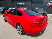 Used Jaguar XE Ingenium 200 HP (147 kW) 2019 Red Sedan