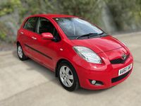 Used Toyota Yaris 101 HP (74 kW) 2010 Red Hatchback