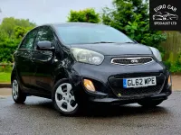 Used Kia Picanto 68 HP (50 kW) 2013 Black Hatchback