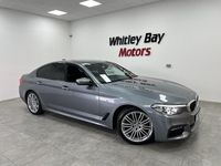 Begagnad BMW 520 M Sport 2018 Blå Sedan