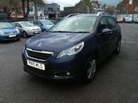 Begagnad Peugeot 2008 Active 82 HK (60 kW) 2015 Blå SUV