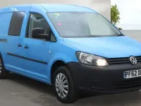 Used VW Caddy 102 HP (75 kW) 2013 Blue MPV