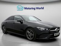 Used Mercedes CLA200 AMG line 163 HP (119 kW) 2021 Black Coupe