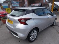 Used Nissan Micra Acenta 2019 Silver Hatchback
