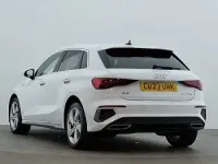 Used Audi A3 e-tron S-Line 204 HP (150 kW) 2023 White Hatchback