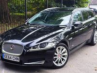 Used Jaguar XF Sportbrake Premium Luxury 2014 Black Estate