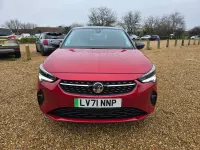 Used Vauxhall Corsa-e Elite 100 kW (136 HP) 2021 Red Hatchback