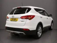 Used Hyundai Santa Fe Premium SE 194 HP (142 kW) 2014 White SUV