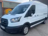 Used Ford Transit 105 HP (77 kW) 2022 White Van