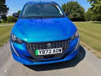 Used Peugeot e-208 Allure+ 100 kW (136 HP) 2023 Blue Hatchback