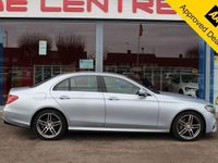 Used Mercedes E220 AMG line 194 HP (142 kW) 2016 Silver Sedan
