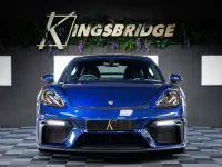 Used Porsche 718 420 HP (308 kW) 2021 Blue Coupe