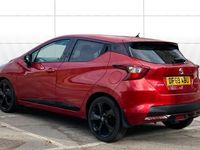 Begagnad Nissan Micra 101 HK (74 kW) 2019 Röd Halvkombi
