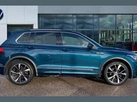 Used VW Tiguan R-line 150 HP (110 kW) 2022 Blue SUV