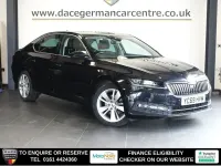 Usado Skoda Superb SE L 190 CV (139 kW) 2019 Negro Utilitario
